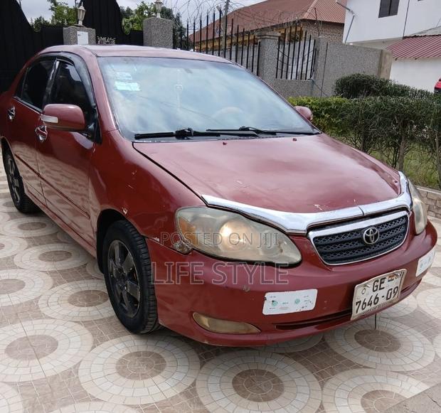 Toyota Corolla 2009 Red
