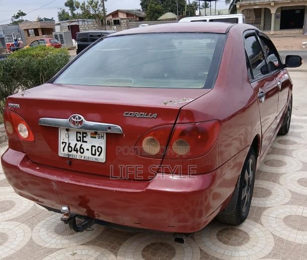 Toyota Corolla 2009 Red