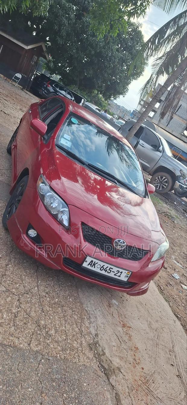 Toyota Corolla 2010 Red