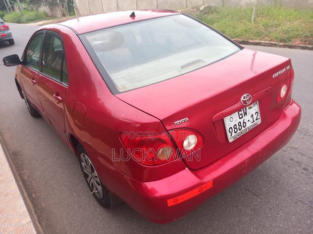 Toyota Corolla 2009 Red