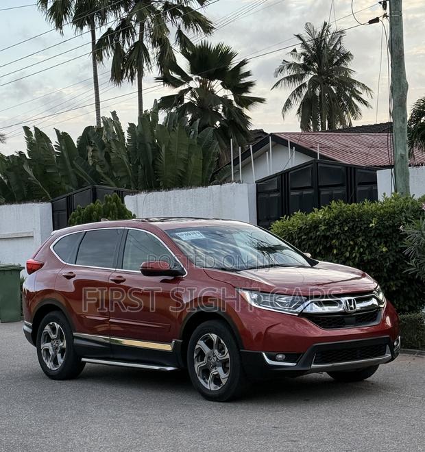 Honda CR-V Touring 4dr SUV AWD (1.5L 4cyl CVT) 2017 Red