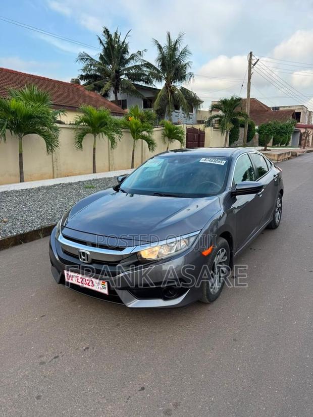 Honda Civic LX Sedan 2018 Gray