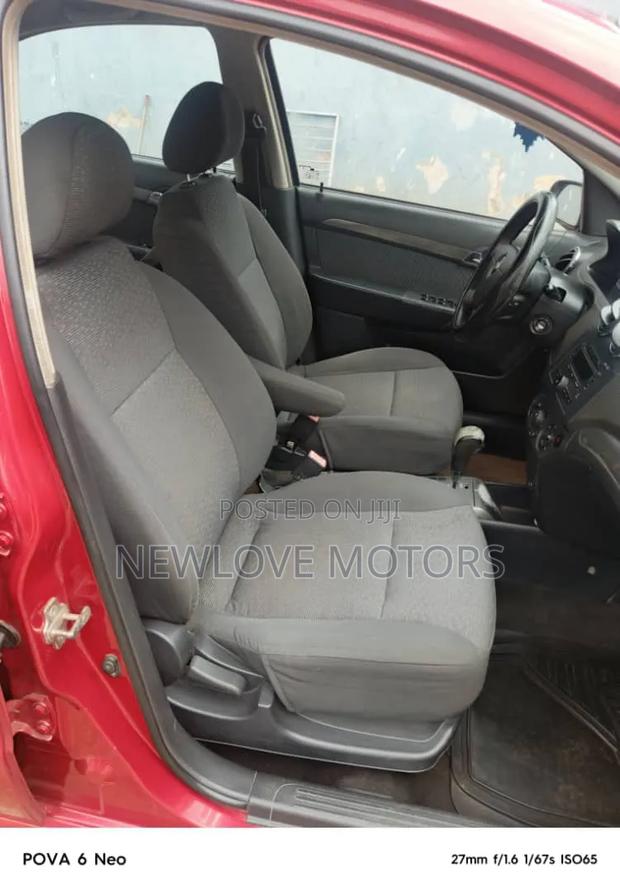 Chevrolet Aveo 1.2 Sedan T250 2011 Red