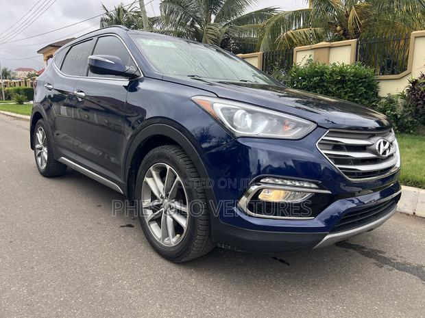 Hyundai Santa Fe Limited Ultimate AWD 2017 Blue