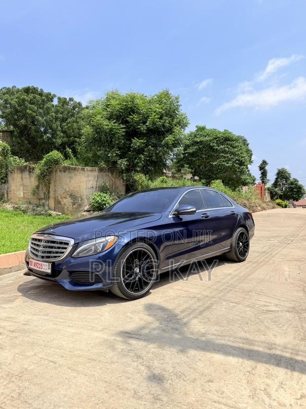 Mercedes-Benz C300 Luxury 4Matic Sedan AWD (2.0L 4cyl 7A) 2016 Blue