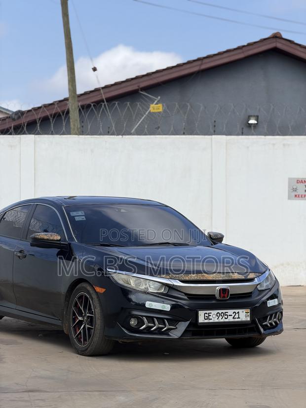 Honda Civic EX Sedan 2018 Black