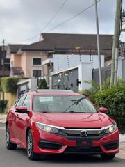 Honda Civic EX Sedan 2018 Red for sale