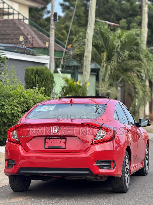 Honda Civic EX Sedan 2018 Red