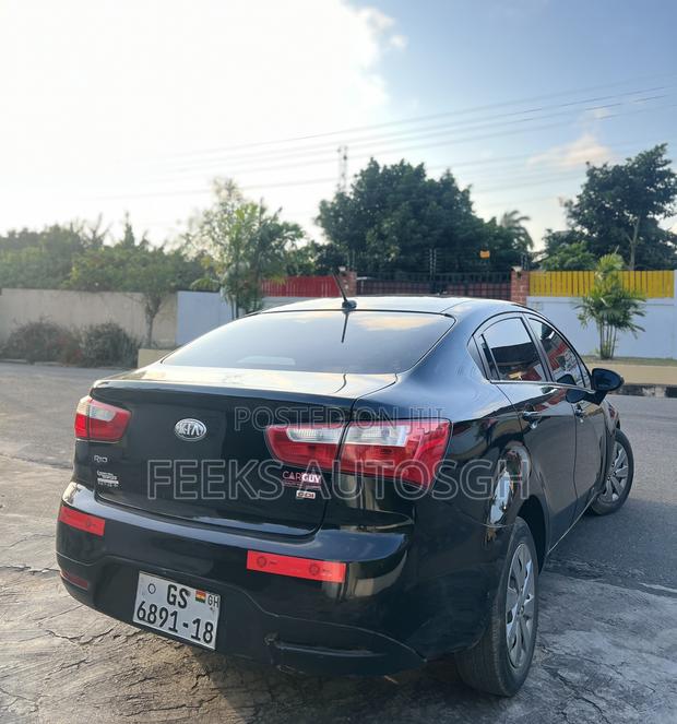 Kia Rio EX 4dr Sedan (1.6L 4cyl 6A) 2014 Black