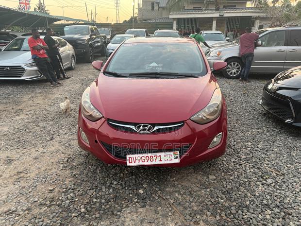 Hyundai Elantra 2010 Red