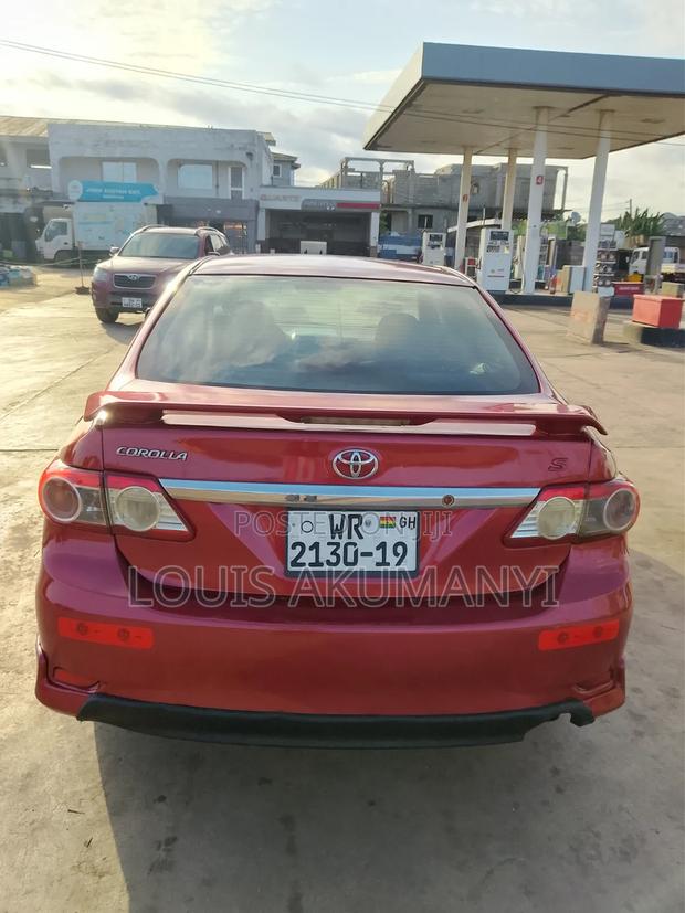 Toyota Corolla S Plus 4dr Sedan (1.8L 4cyl 6M) 2014 Red