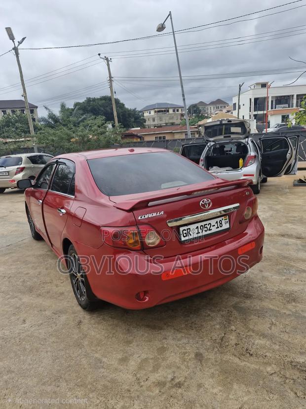 Toyota Corolla 2010 Red