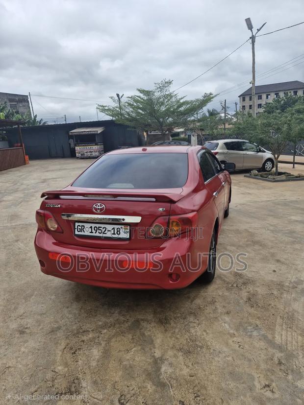 Toyota Corolla 2010 Red