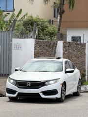 Honda Civic EX Sedan 2018 White for sale