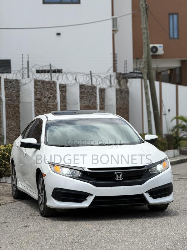 Honda Civic EX Sedan 2018 White