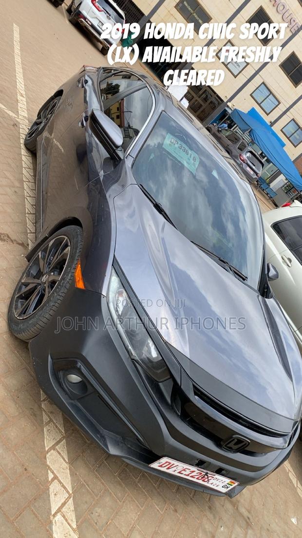 Honda Civic LX Sedan 2019 Gray