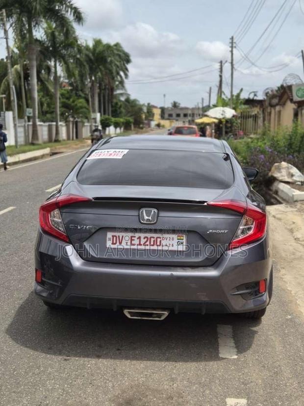 Honda Civic LX Sedan 2019 Gray