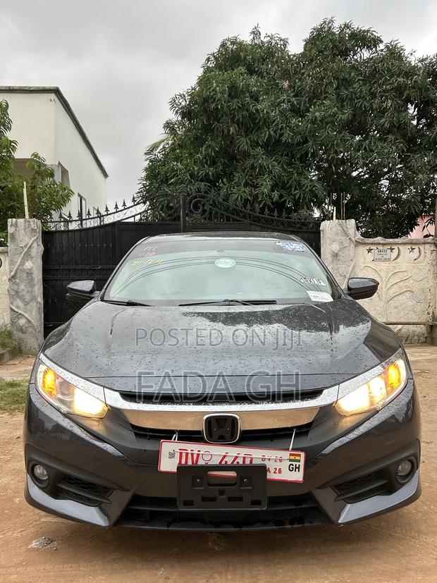 Honda Civic EX Sedan 2018 Matt Black