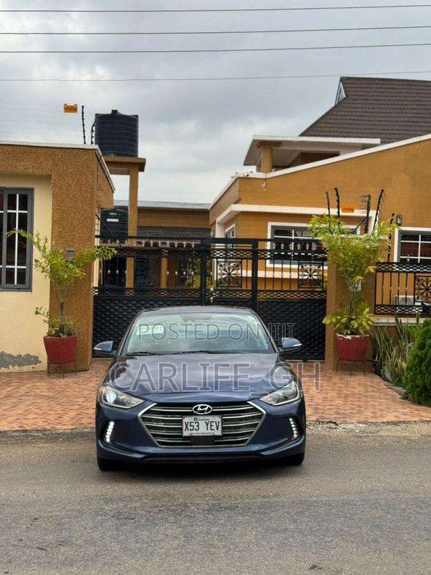 Hyundai Elantra Limited 2018 Blue