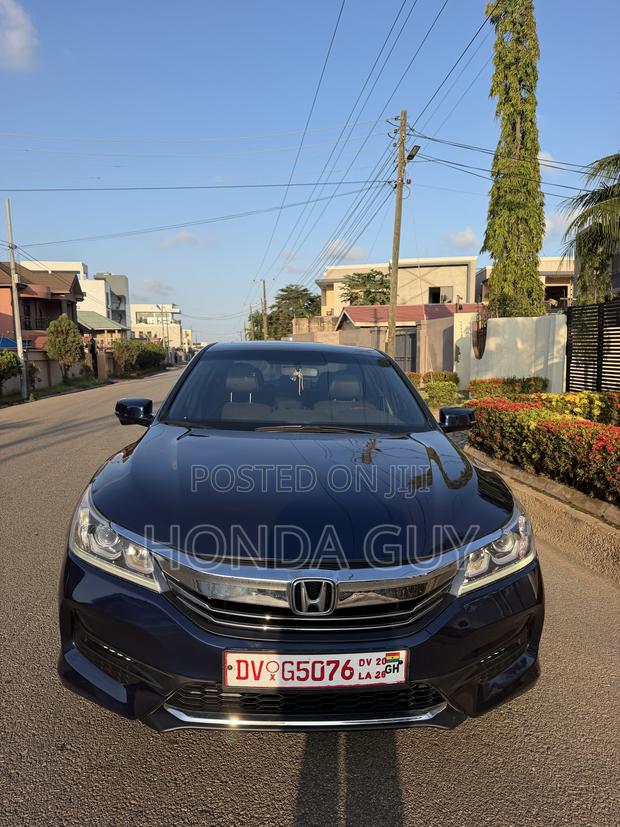 Honda Accord EX-L 4dr Sedan FWD (2.4L 4cyl 2A) 2017 Blue