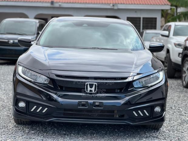 Honda Civic LX Sedan 2019 Black