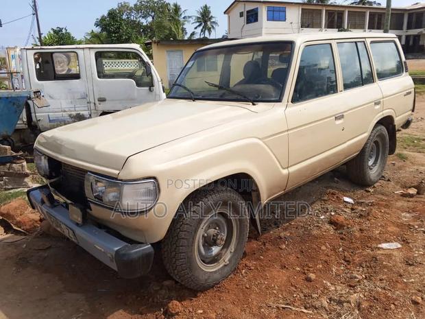 Toyota Land Cruiser Wagon 1983 Beige