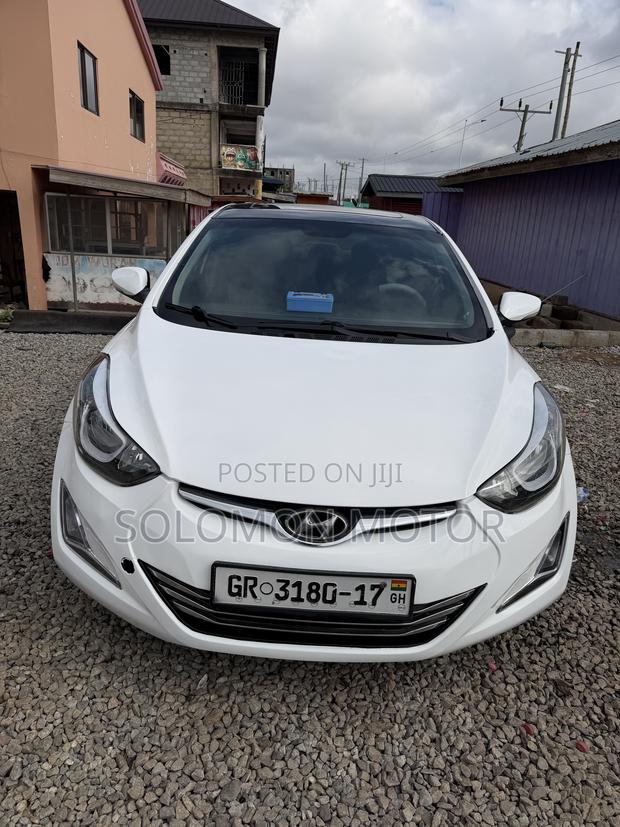Hyundai Elantra 2013 White