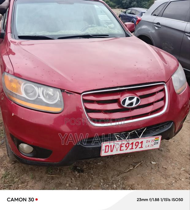 Hyundai Santa Fe 2018 Red