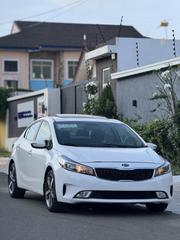 Kia Forte EX Sedan 2017 White for sale