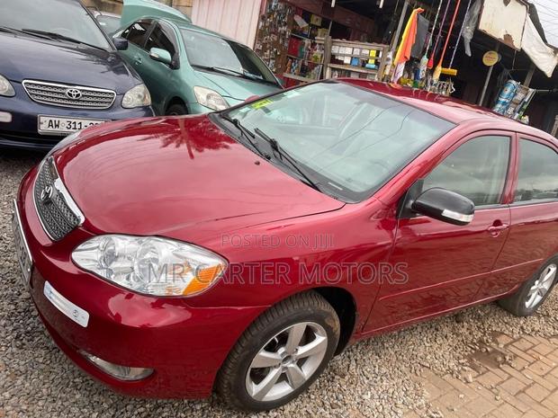 Toyota Corolla 1.6 VVT-i 2006 Red