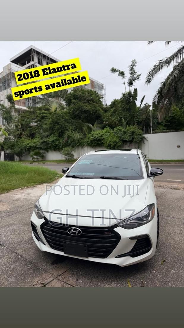 Hyundai Elantra Sport 2018 White