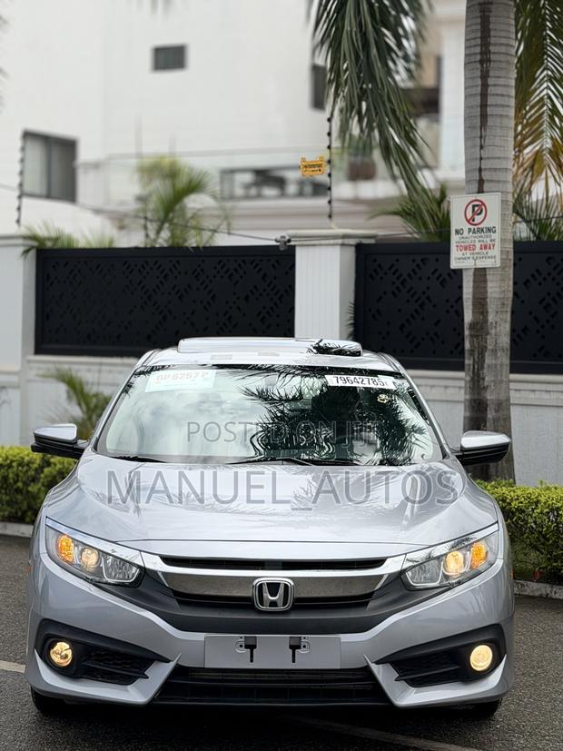 Honda Civic EX-L Sedan 2018 Silver