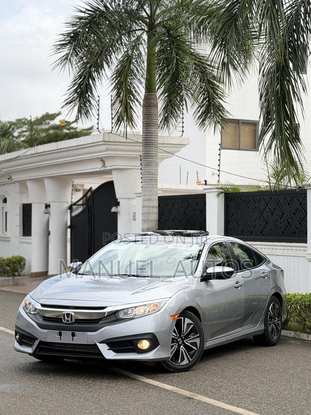 Honda Civic EX-L Sedan 2018 Silver