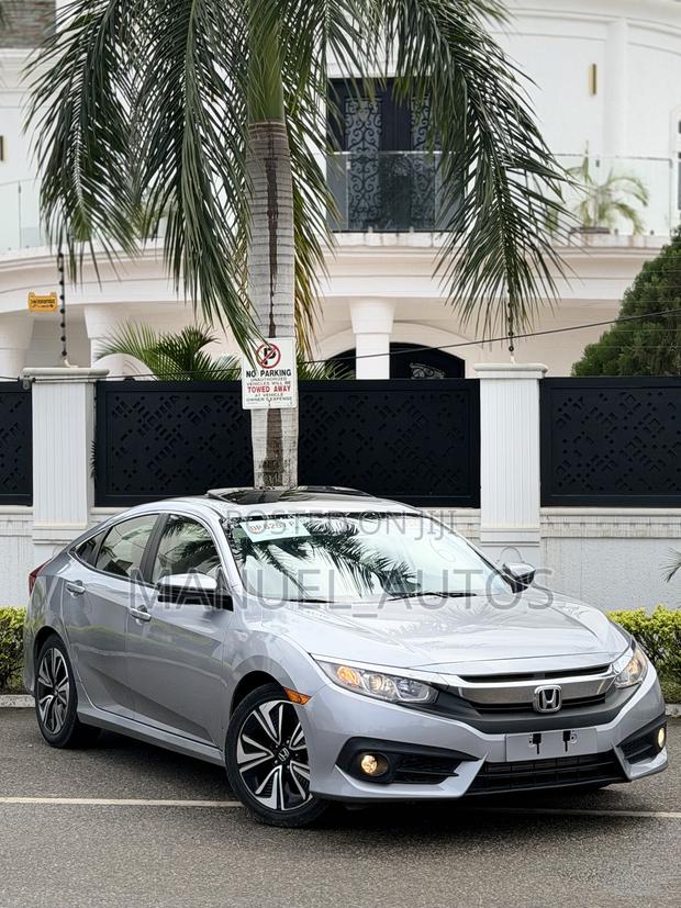 Honda Civic EX-L Sedan 2018 Silver