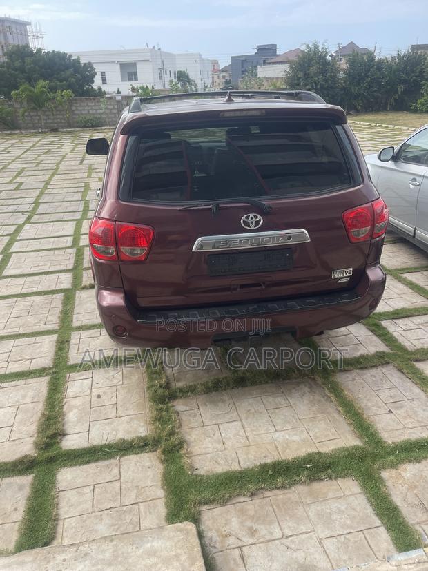 Toyota Sequoia Limited 4dr SUV (5.7L 8cyl 6A) 2013 Red