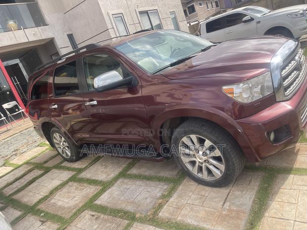Toyota Sequoia Limited 4dr SUV (5.7L 8cyl 6A) 2013 Red