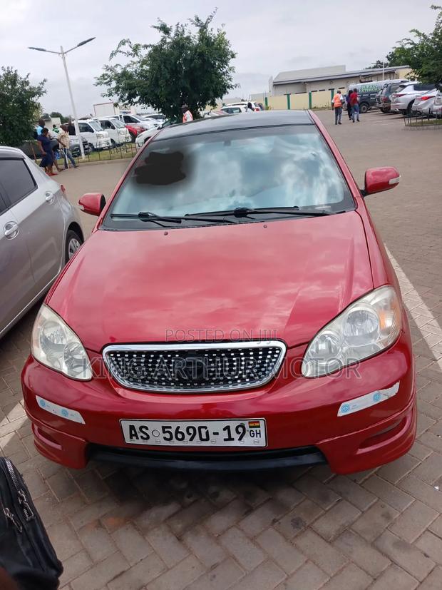 Toyota Corolla Verso 1.8 VVT-i Automatic 2008 Red