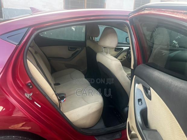 Hyundai Elantra 2013 Red