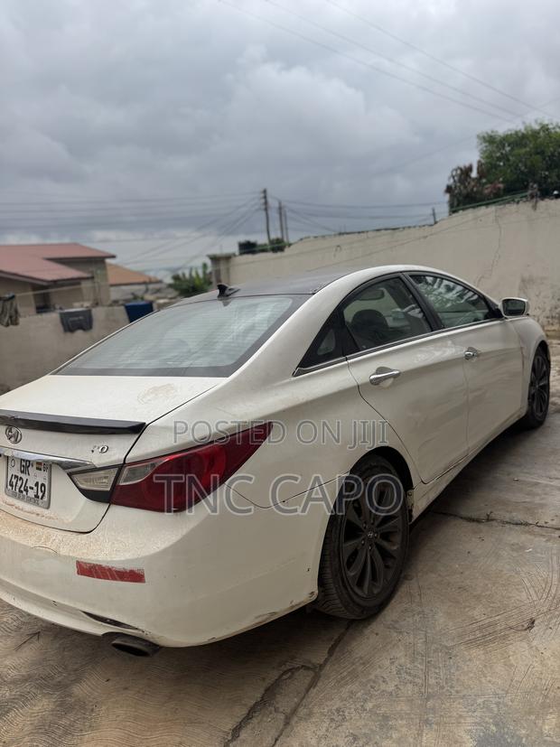Hyundai Sonata SE 2.0T Sedan FWD (2.0L 4cyl 6A) 2012 White