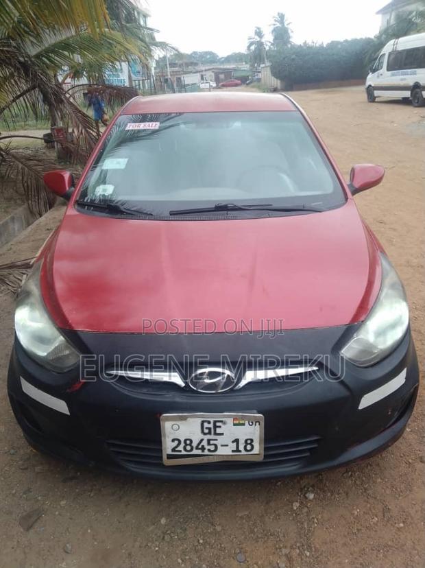 Hyundai Accent 2013 Red
