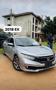 Honda Civic EX Sedan 2018 Silver for sale