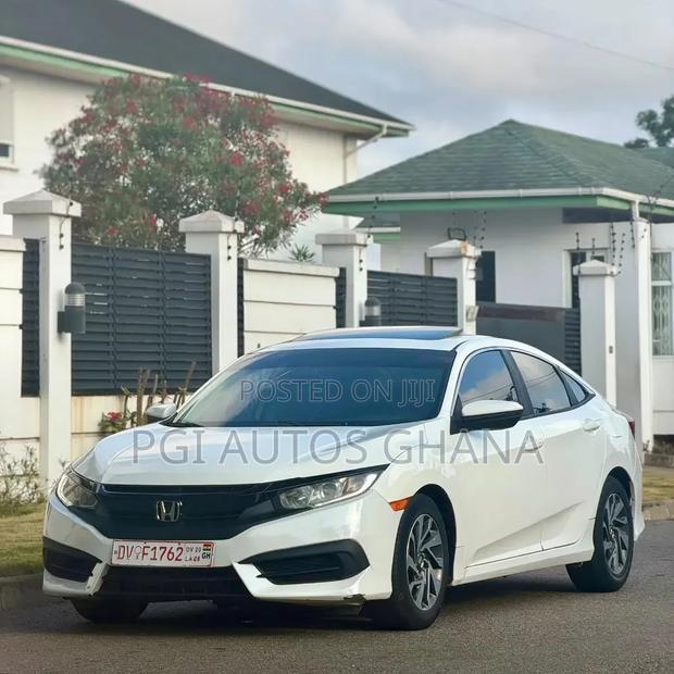 Honda Civic EX Sedan 2018 White