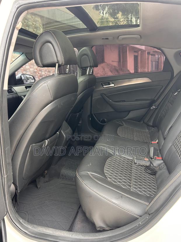 Hyundai Sonata Limited 2.0T Seban (2.0L 4cyl 6A) 2016 White
