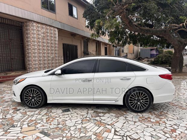 Hyundai Sonata Limited 2.0T Seban (2.0L 4cyl 6A) 2016 White