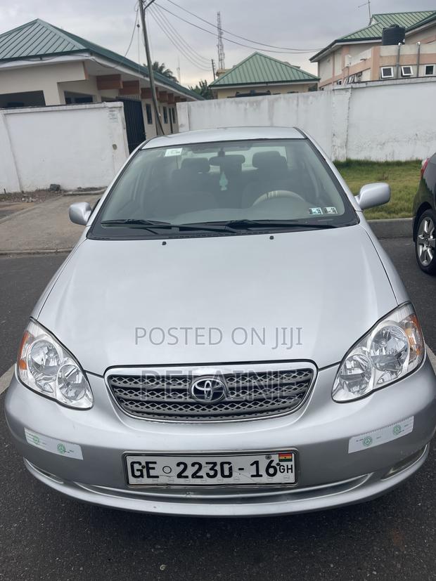 Toyota Corolla 2008 Silver
