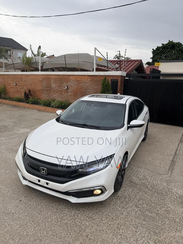Honda Civic Touring Sedan 2020 White