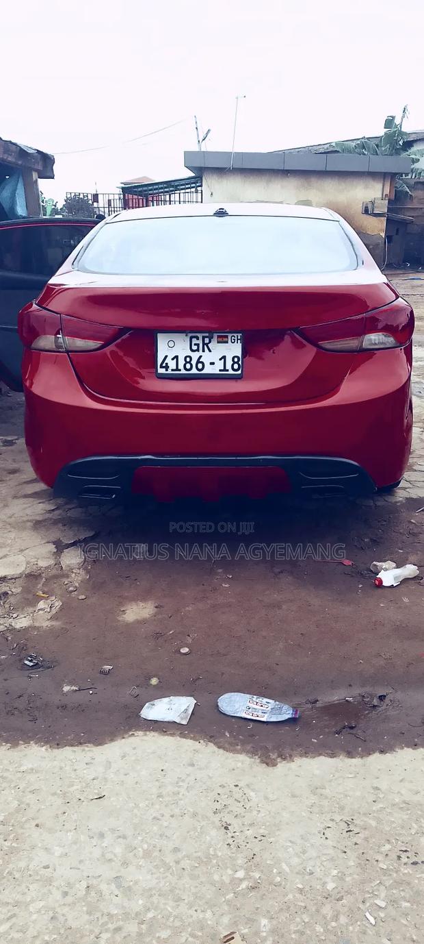 Hyundai Elantra GLS Sedan FWD (1.8L 4cyl 6A) 2013 Red