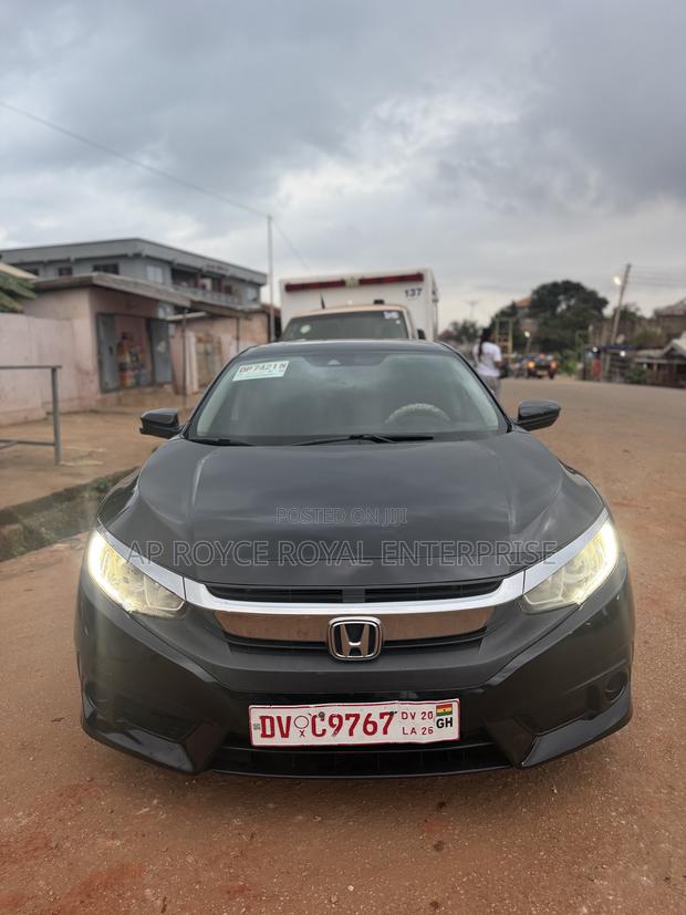 Honda Civic EX Sedan 2018 Black