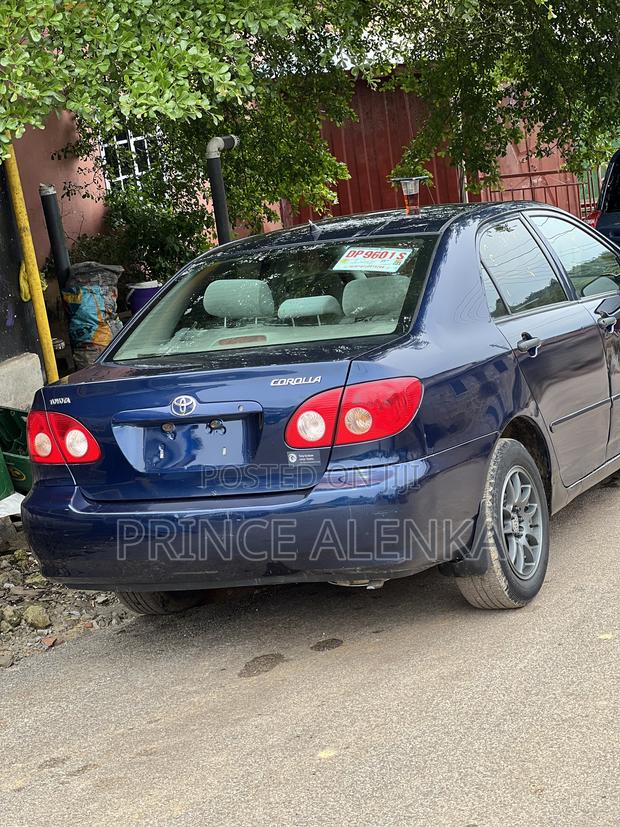 Toyota Corolla 2008 Blue