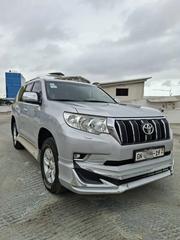 Toyota Land Cruiser Prado 2.8 2017 Silver for sale